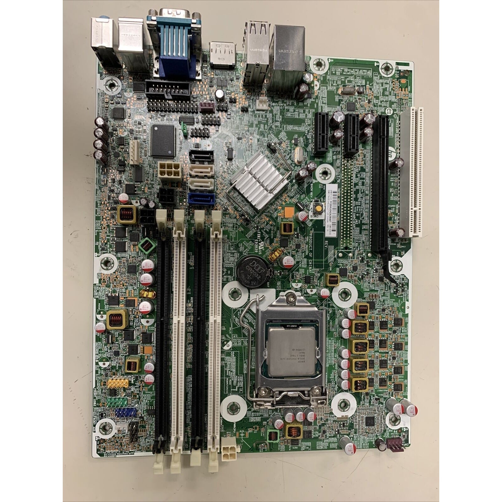 HP Compaq Intel LGA1155 Motherboard 615114-001 614036-002 w/ Intel G630 CPU