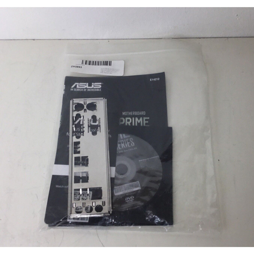 ASUS Prime B450M-A Motherboard User Guide w/ CD and I/O Shield