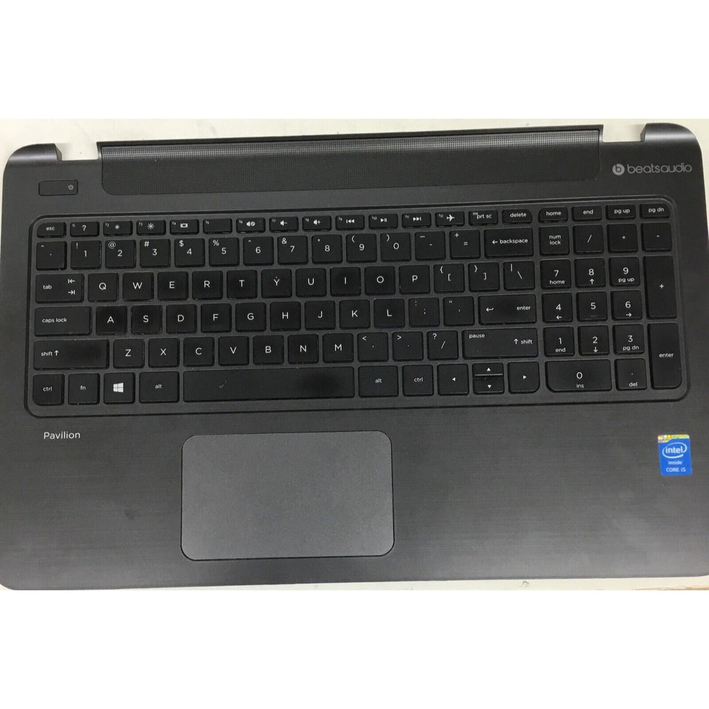 For Parts HP PAVILION 15-P151NR 15.6" PALMREST TOUCHPAD KEYBOARD 762529-001