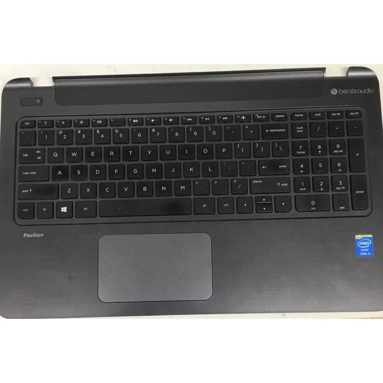 For Parts HP PAVILION 15-P151NR 15.6" PALMREST TOUCHPAD KEYBOARD 762529-001