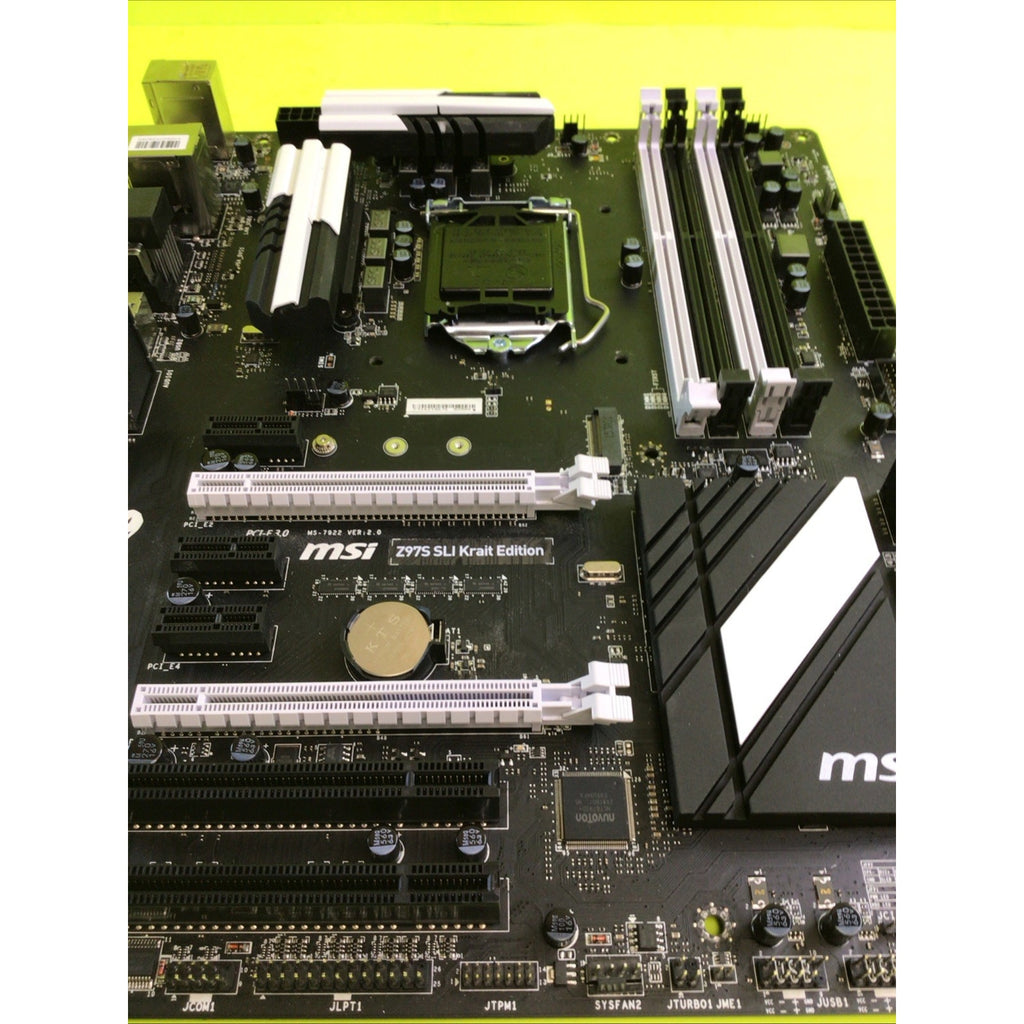 MSI Z97S SLI Krait-Edition Motherboard FOR PARTS or REPAIR