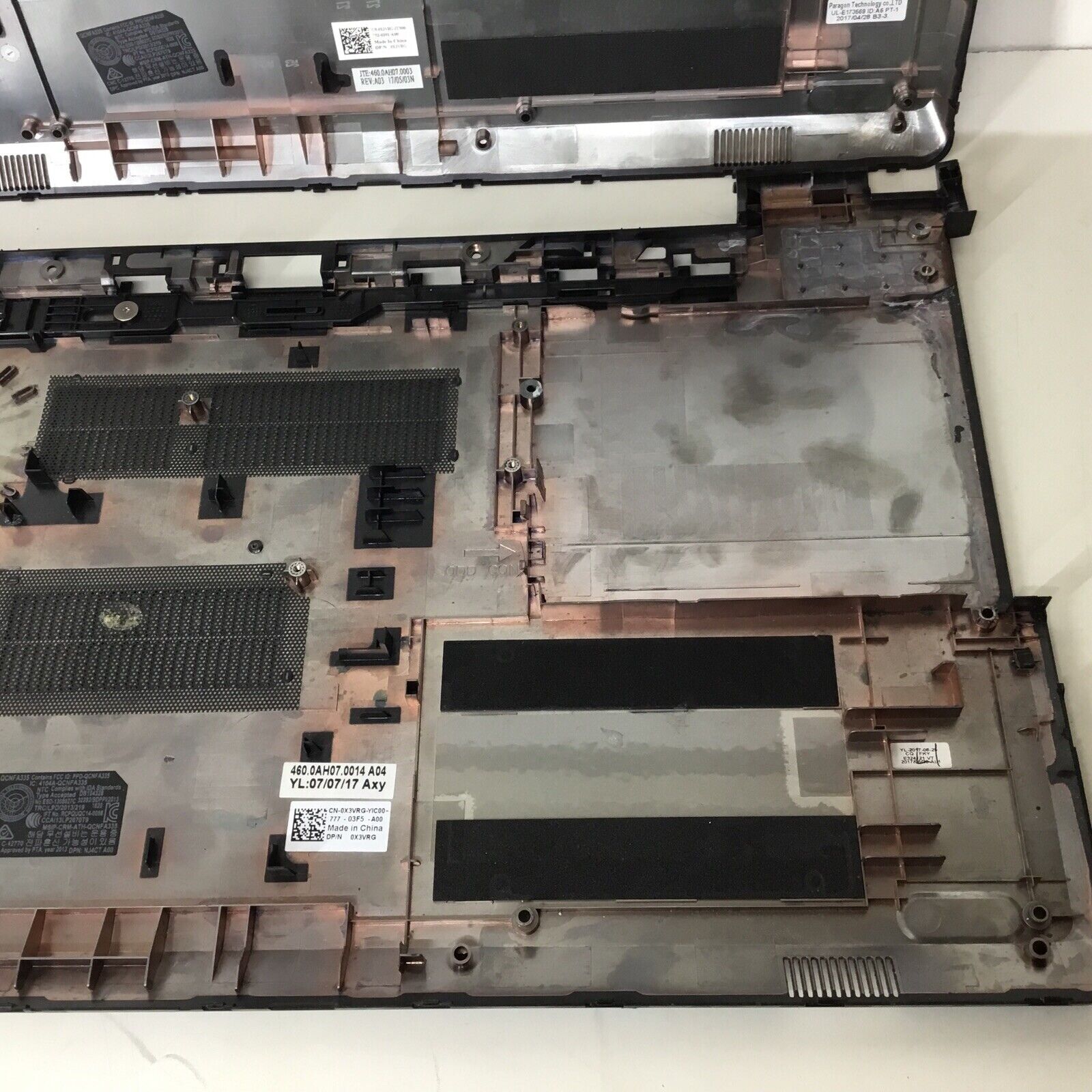 Lot of 2-OEM Dell Inspiron 15-3000 3567 3565 3561 Black Bottom Case Cover 0X3VRG