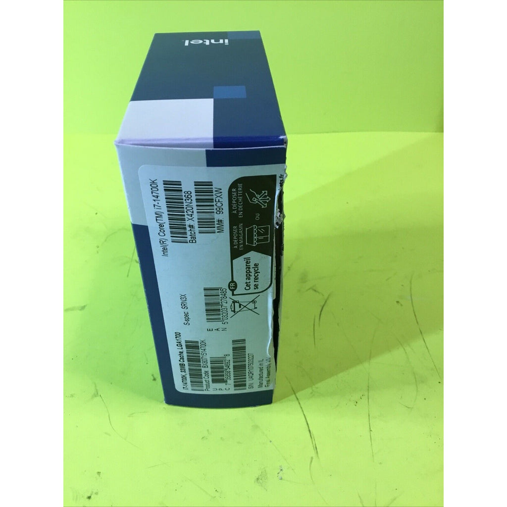 Intel Core i7-14700K BOX ONLY