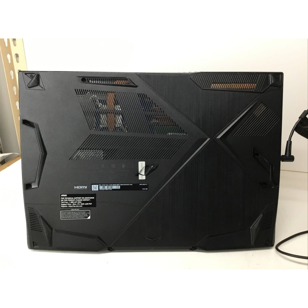 MSI GF63 Thin 11UD - i7-11800H, 16GB RAM, 512GB SSD, RTX 3050Ti