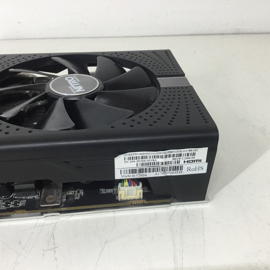 Sapphire Nitro+ Radeon RX 570 8GB GDDR5 Dual HDMI 299-2E366-001SA