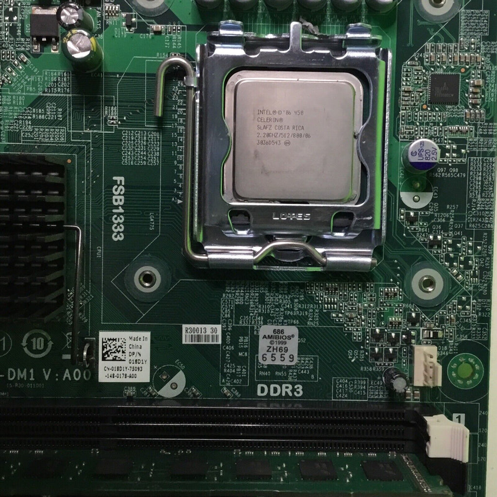 Dell Inspiron 560 Motherboard - G43T-DM1 V:A00 - 4GB Memory Intel Celeron 2.2