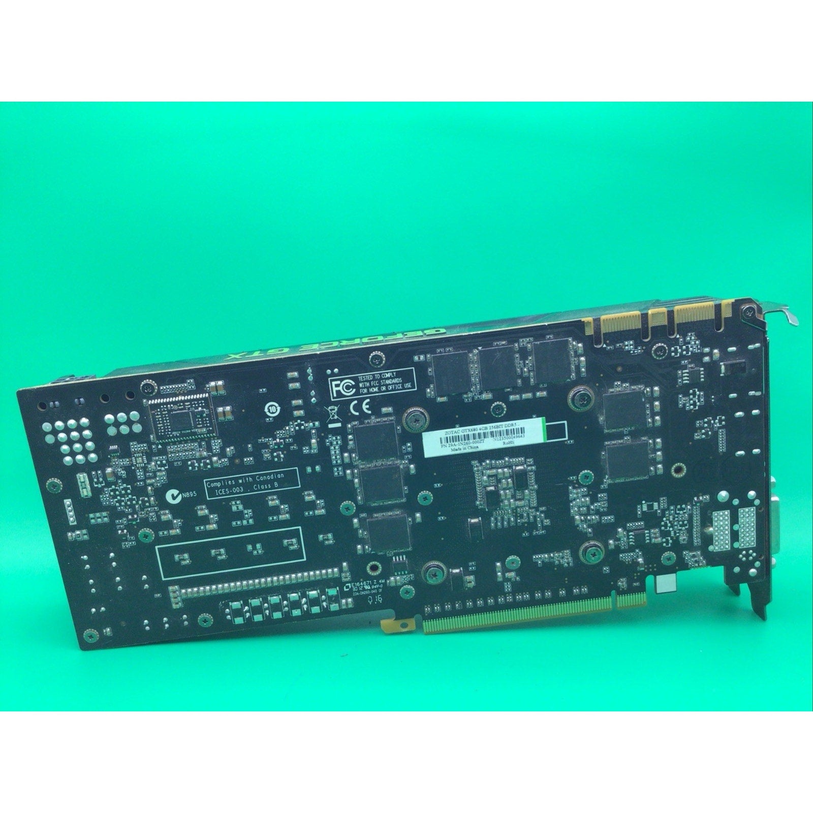 Zotac Nvidia GTX 680 FOR PARTS or REPAIR