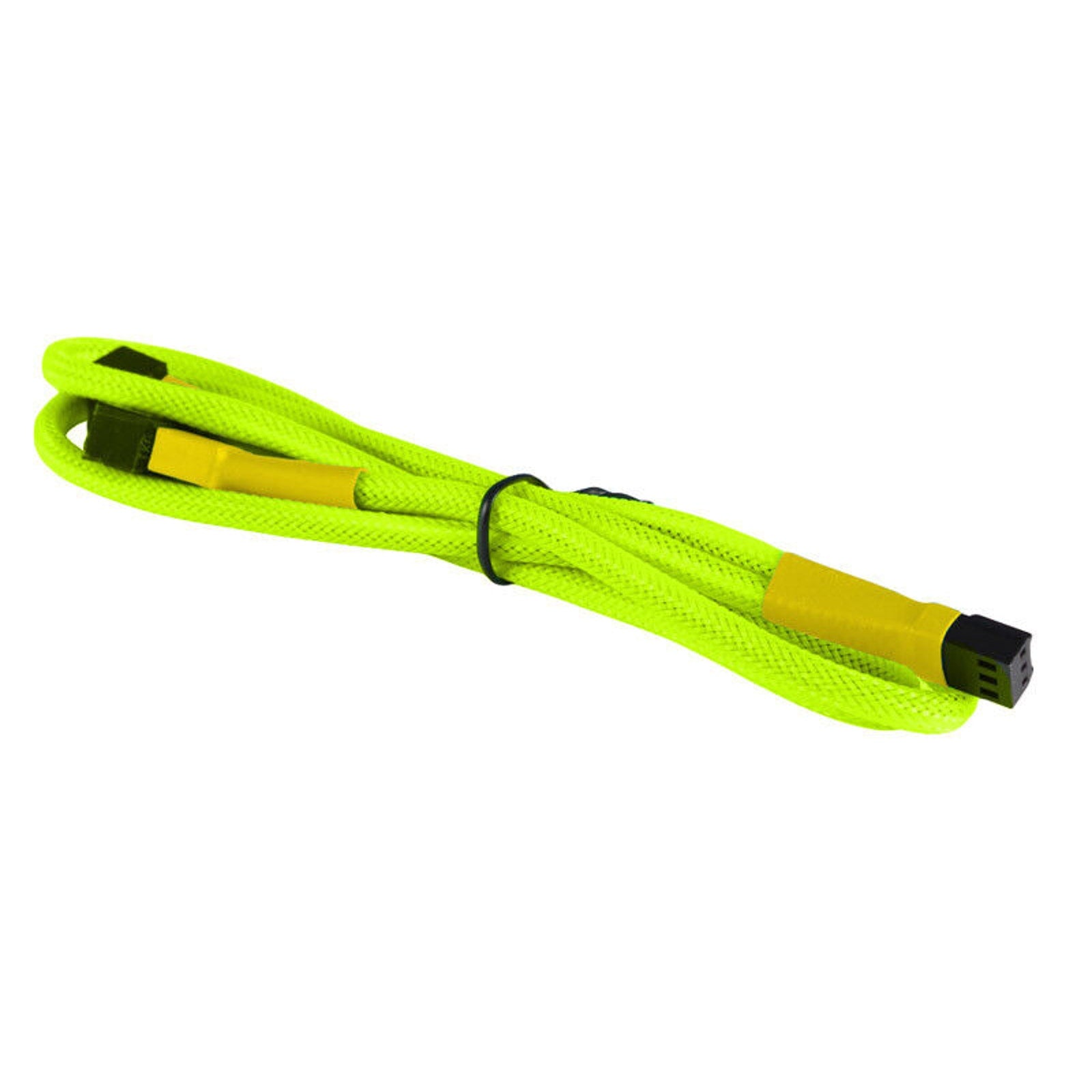 4-pin LP4 Power to 2x 3-Pin PC Fan Power Adapter - Yellow