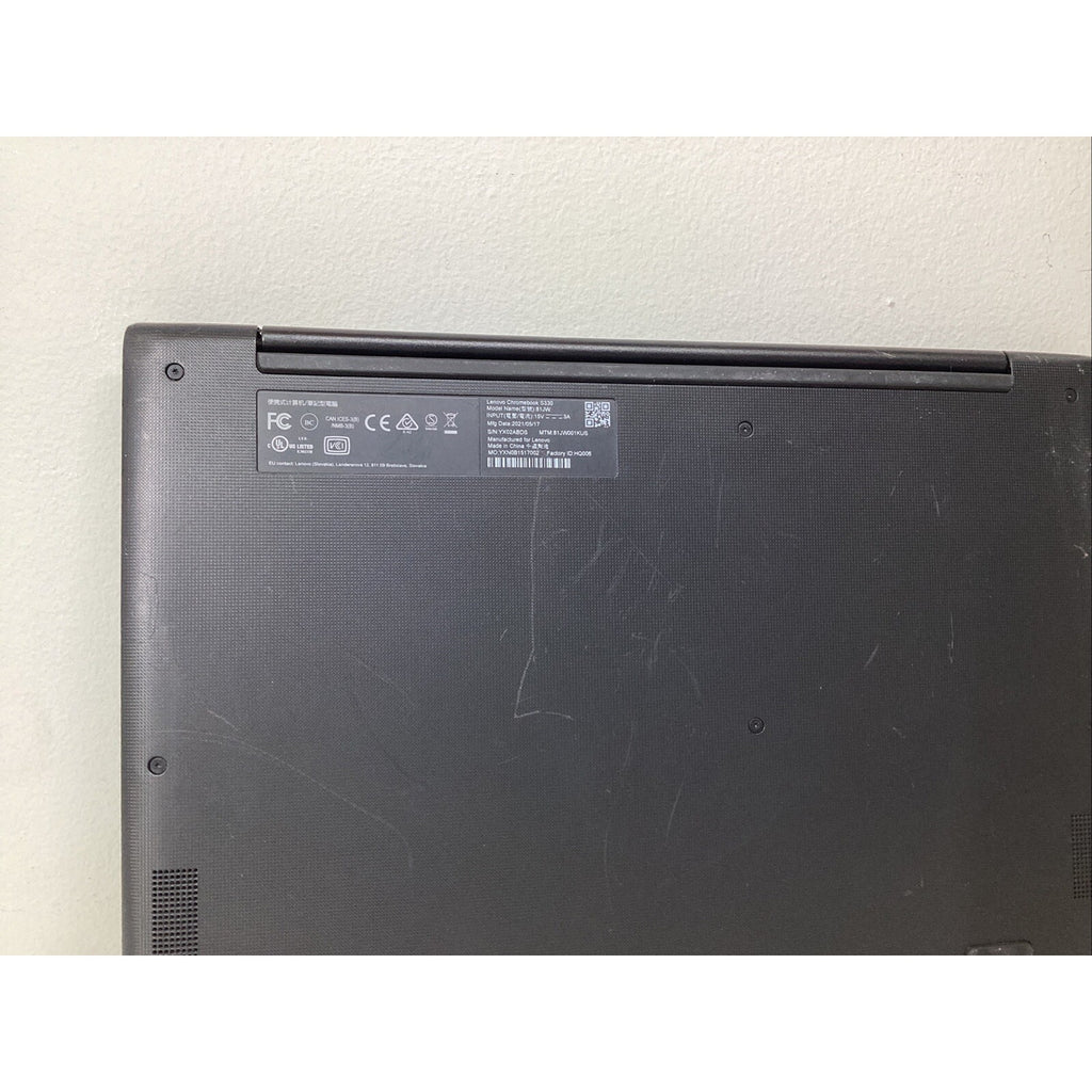 Lenovo Chromebook S330 81JW 14'' MediaTek, 64GB SSD, 4GB RAM - For Parts