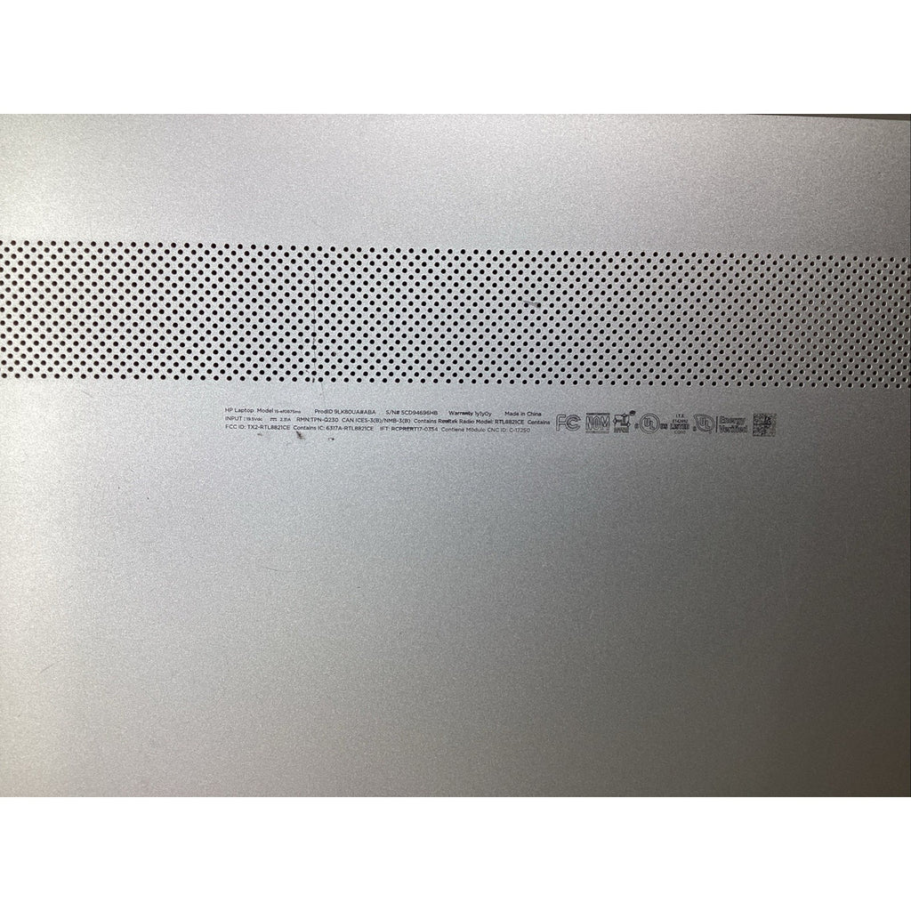 HP 15-EF0875MS 15.6" Laptop AMD Ryzen 7 No RAM or HDD - For Parts