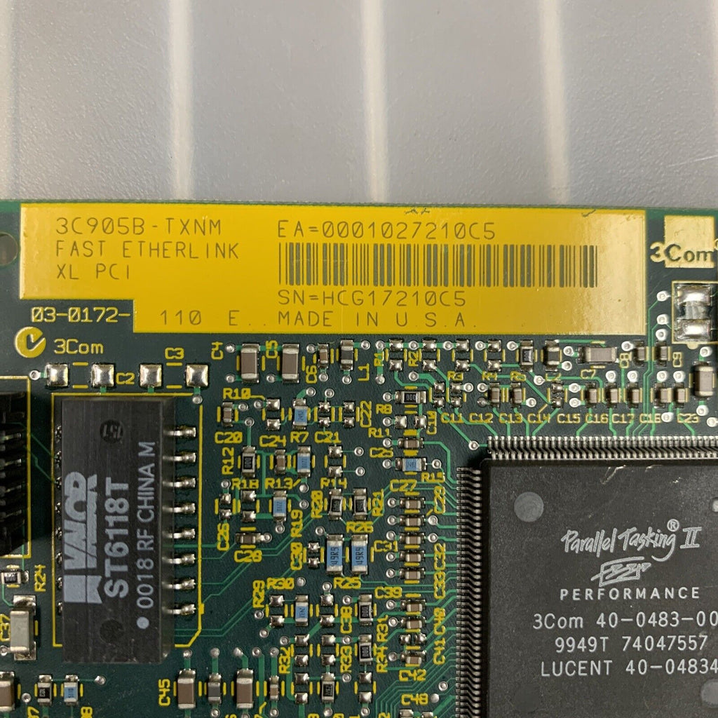3Com 3C905B-TXNM Ethernet Adapter 10/100BASE-TX Fast Etherlink Network Card
