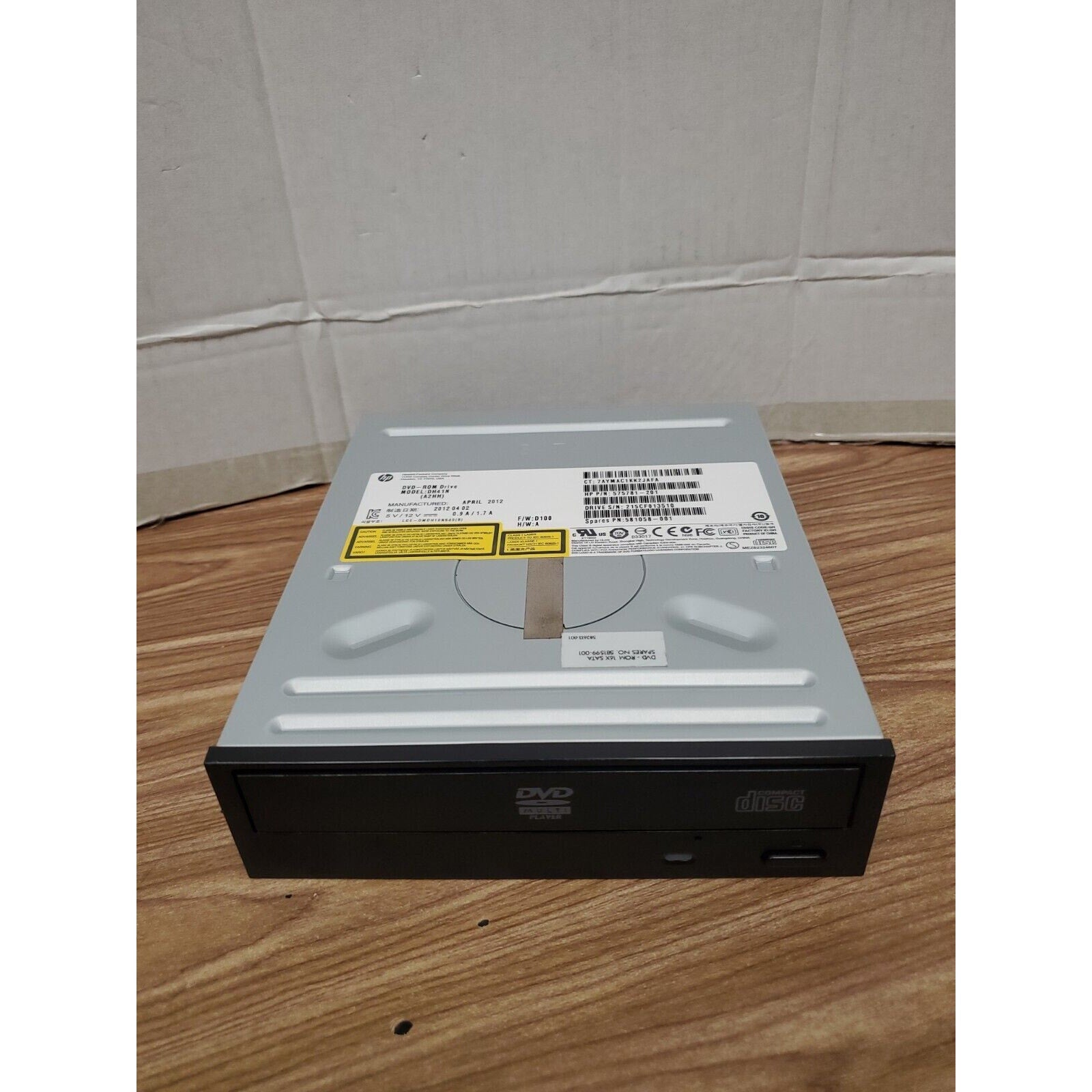 HP DH41N A2HH DVD ROM Drive 8200 Elite 575781-201 581058-001 581599-001