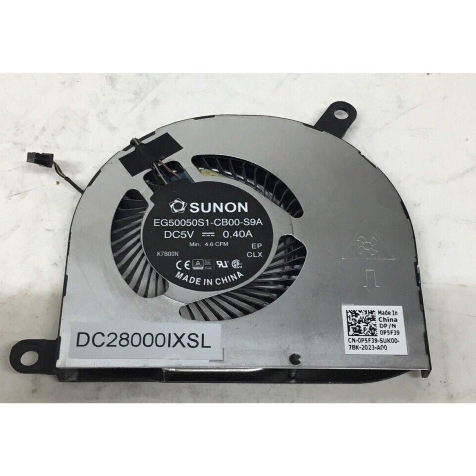 CPU Cooling Fan FOR HP ENVY 17-CH 17M-CH EG50050S1-1C160-S9A M45786-001