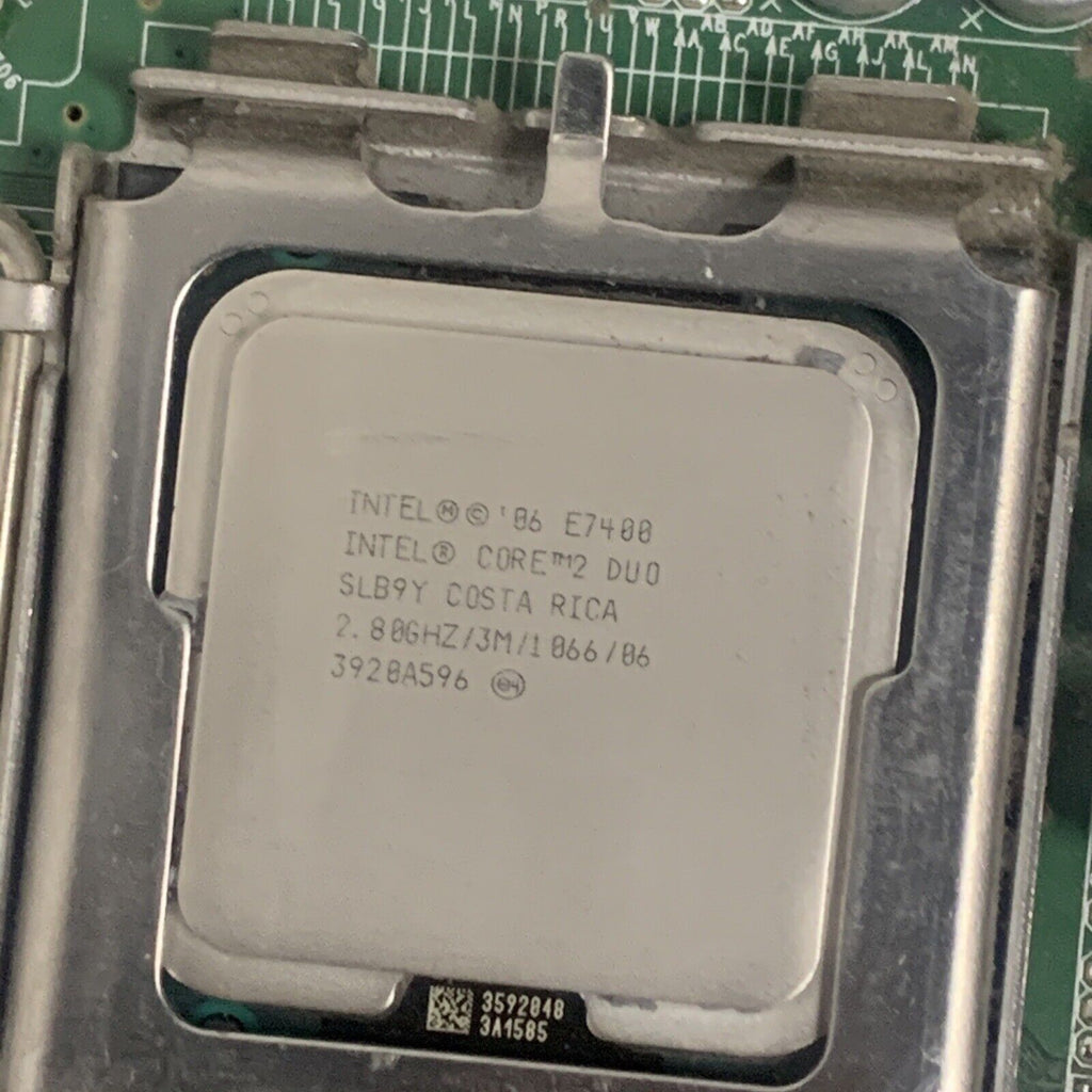 Dell Optiplex 360 0T656F Motherboard w/ Intel E7400 CPU - No I/O Shield