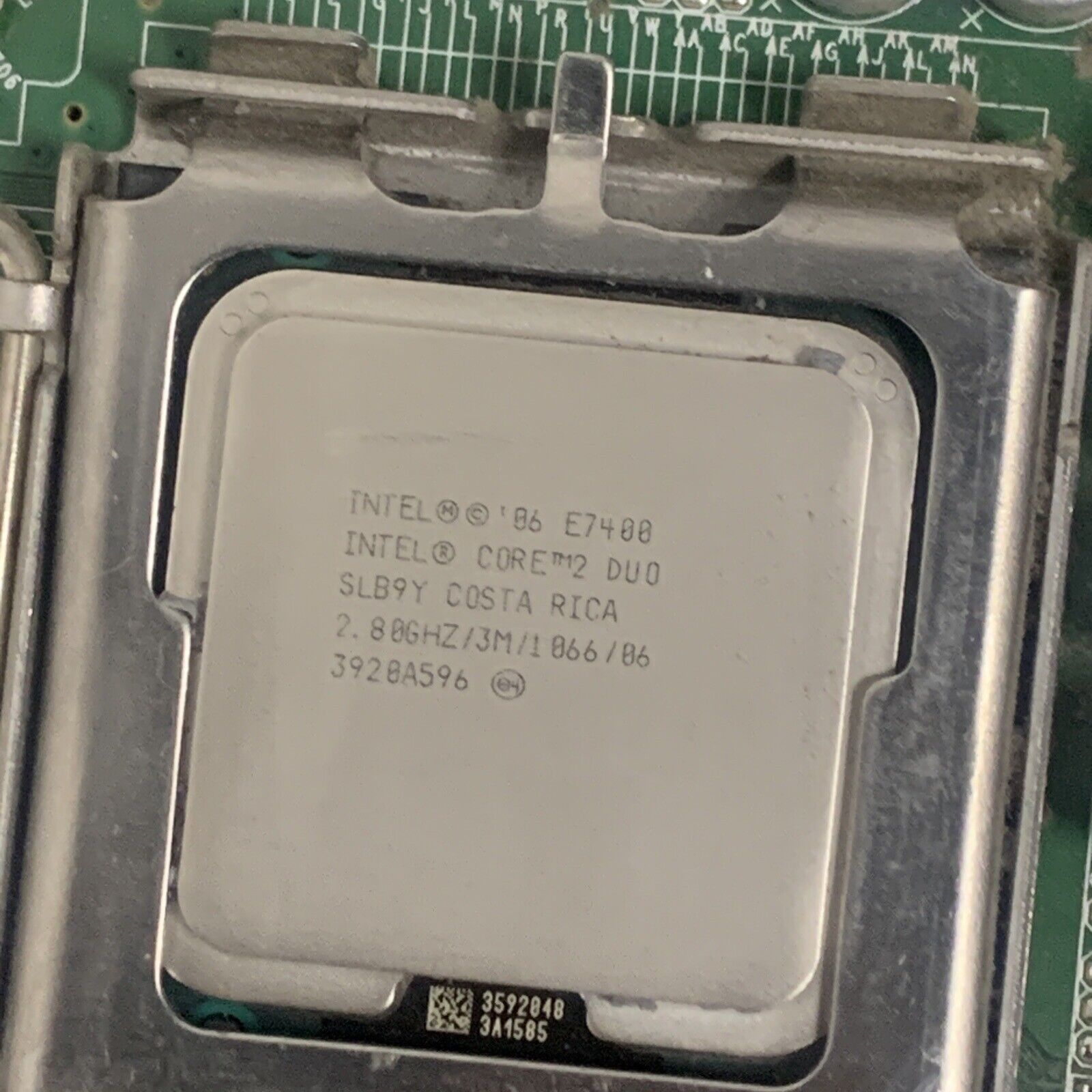 Dell Optiplex 360 0T656F Motherboard w/ Intel E7400 CPU - No I/O Shield