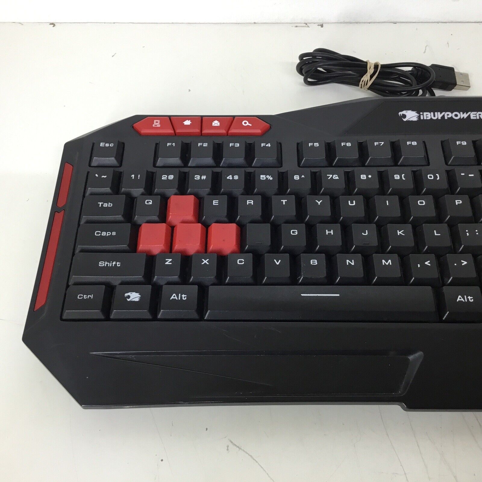 iBuyPower IBP-ARES E1 Gaming Keyboard Black & Red