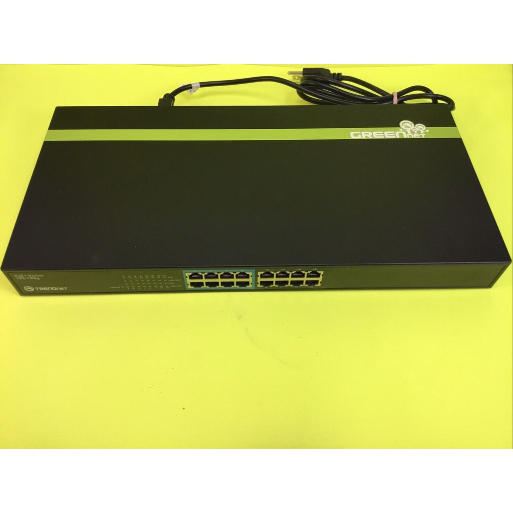 Trendnet TPE-T88g 16-Port GREENnet 10/100 Mbps PoE+ Switch