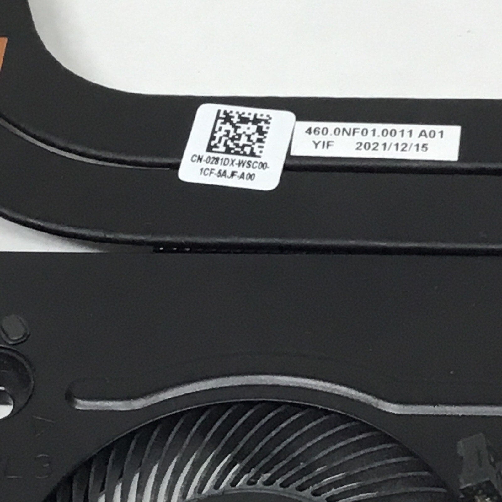 Dell Latitude 3420 14" Genuine Laptop CPU Cooling Fan w/Heatsink 281DX YD29T