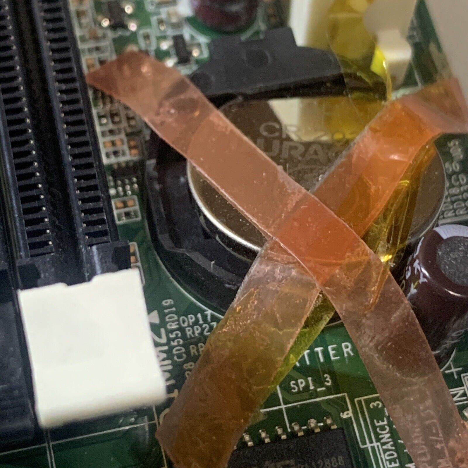 Dell Optiplex 990 DT MT LGA1155 Motherboard 06D7TR - Damaged CMOS Battery Holder