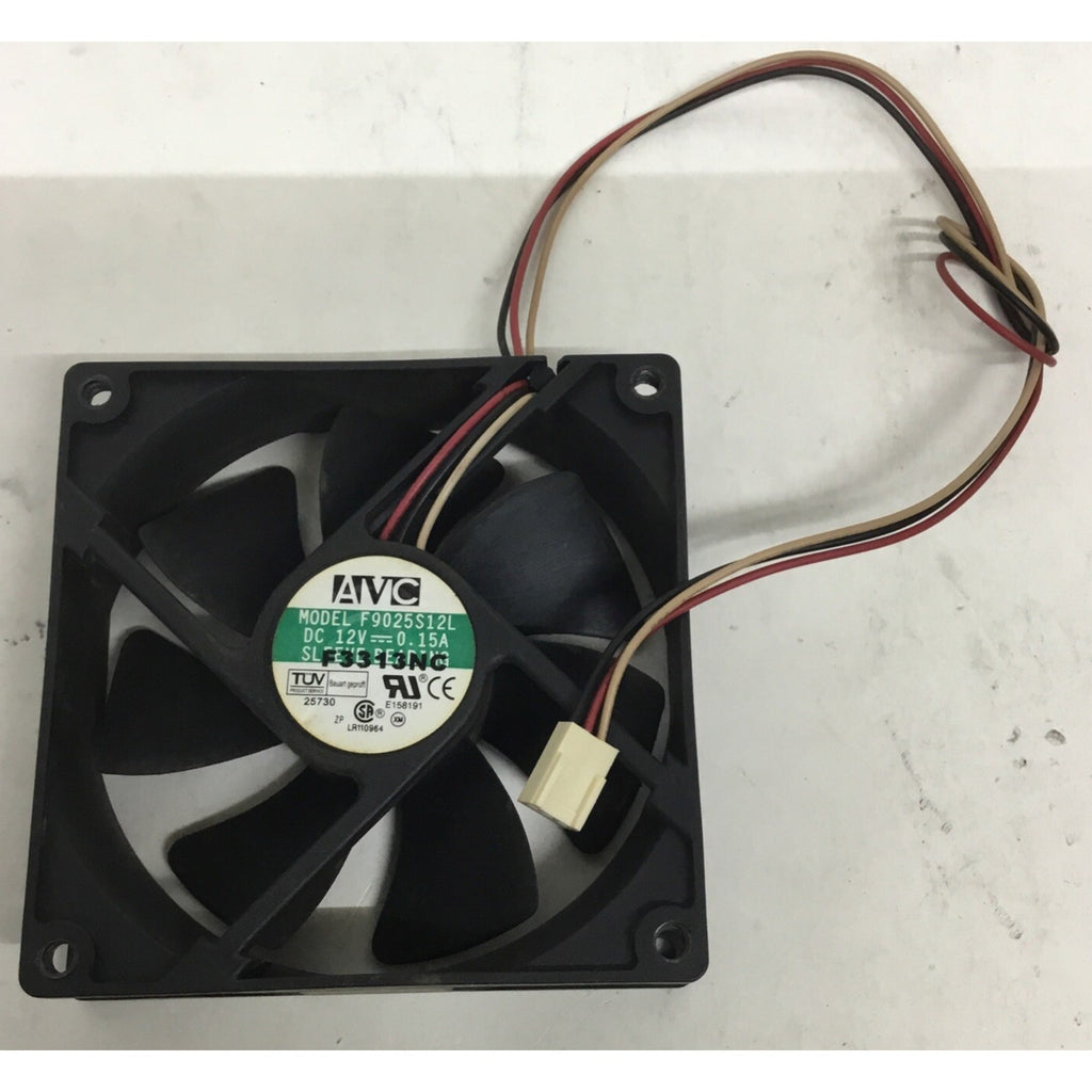 Desktop Computer AVC F9025S12L 3 Wire Cooling Fan