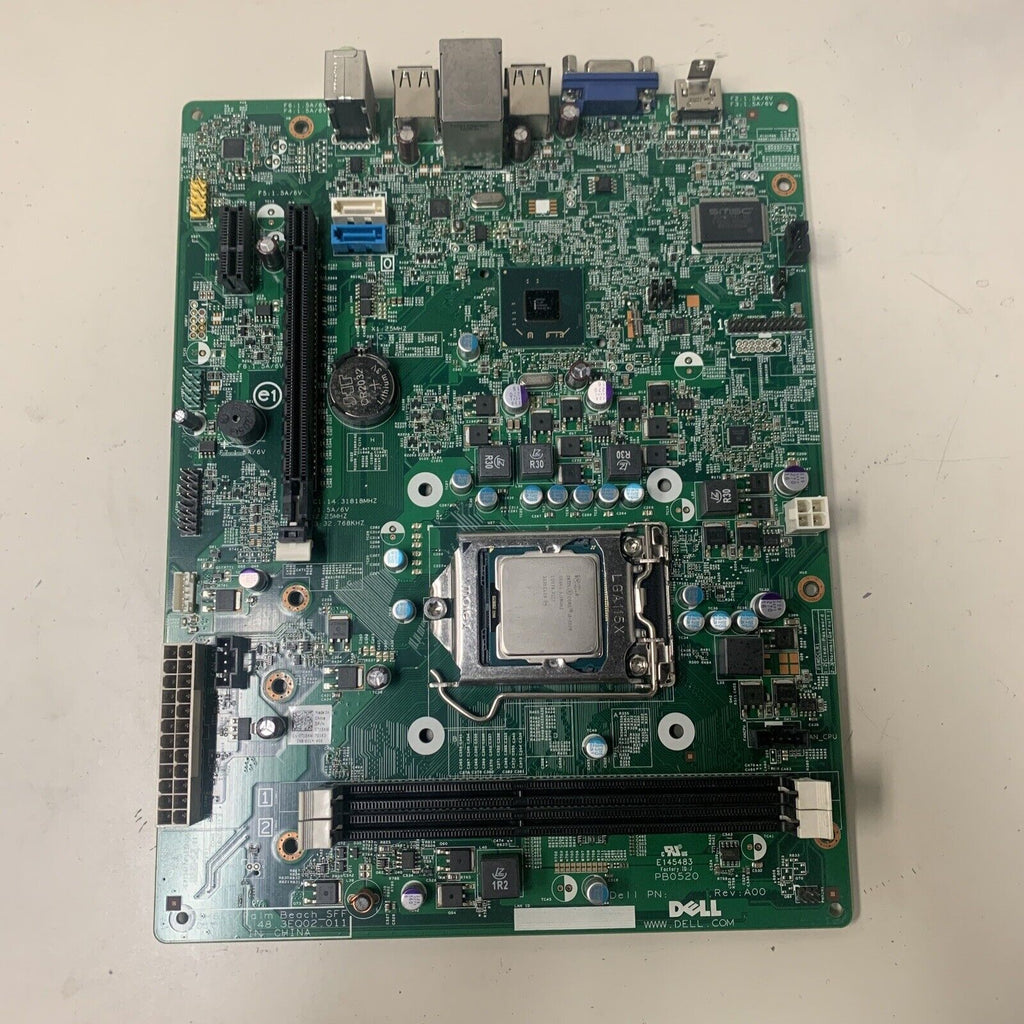 Dell OptiPlex 3010 LGA1155 DDR3 Desktop Motherboard | 0T10XW | With I3-3220 CPU