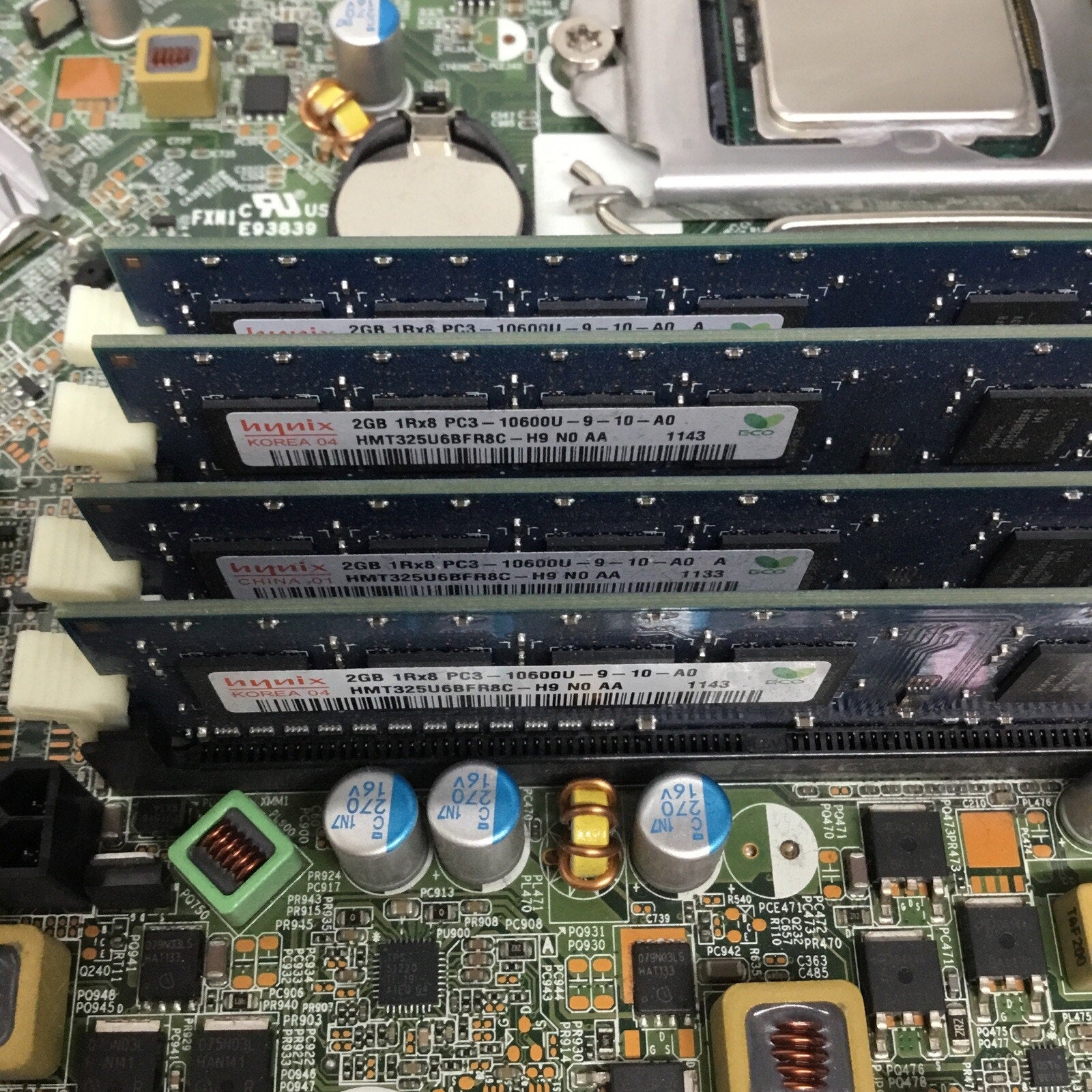 HP 615114-001 6200 Pro SFF Motherboard Intel Core i5-2400 3.10Ghz & 8GB Ram