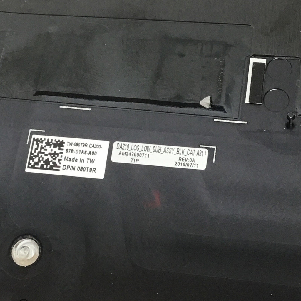 Genuine Dell XPS 15 9575 Laptop Bottom Base Case Cover Assembly 80T9R