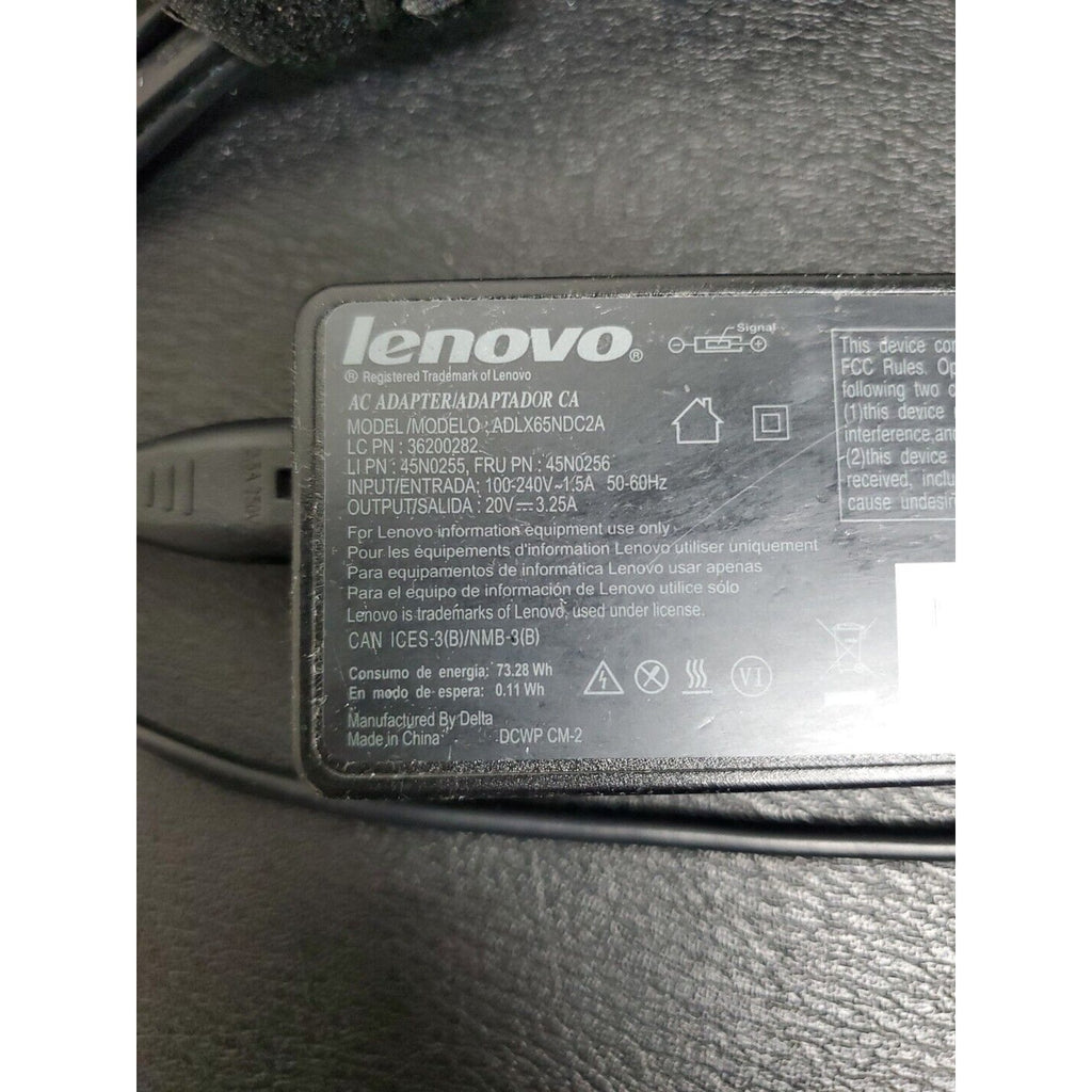 Lenovo Original 65W 20V Genuine ADLX65NDC2A AC Adapter 20V 3.25A