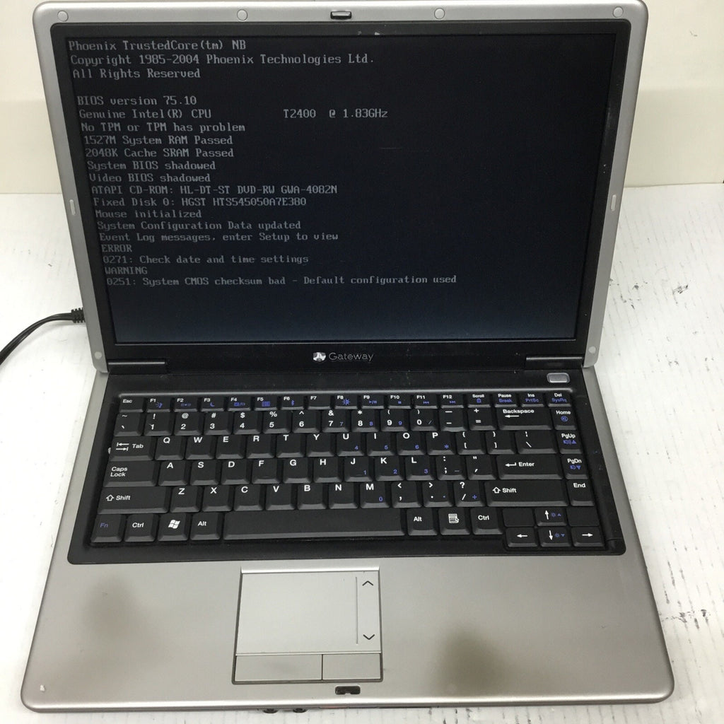 Gateway CA6 M255-E Laptop Computer For Parts READ DESC