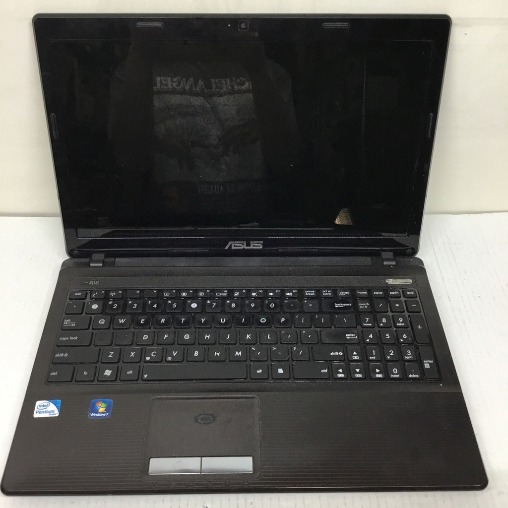 ASUS K53E 15" Laptop Intel Pentium No HDD / Good Battery / No Adapter