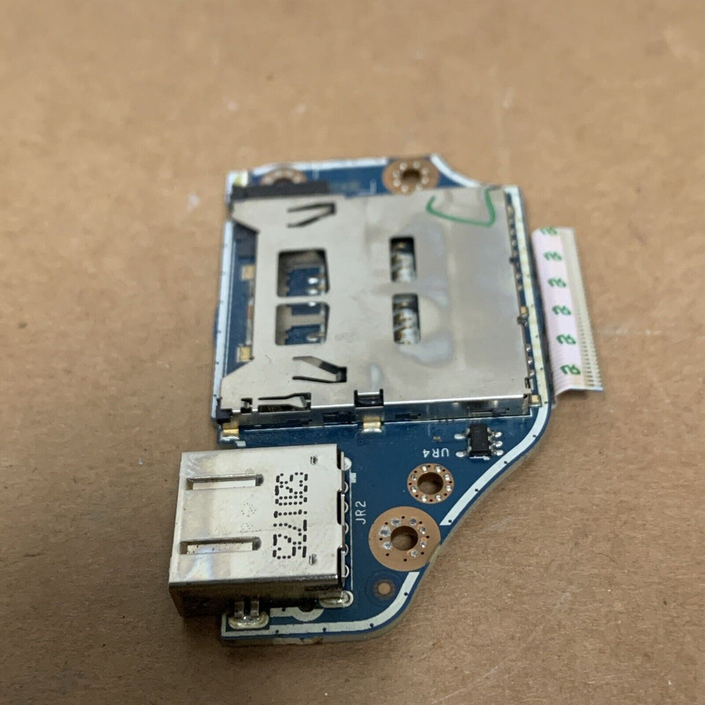 HP Omen 15-DH 15-DH1060NR Genuine Laptop USB Card Reader Board w/ Cable LS-H482P