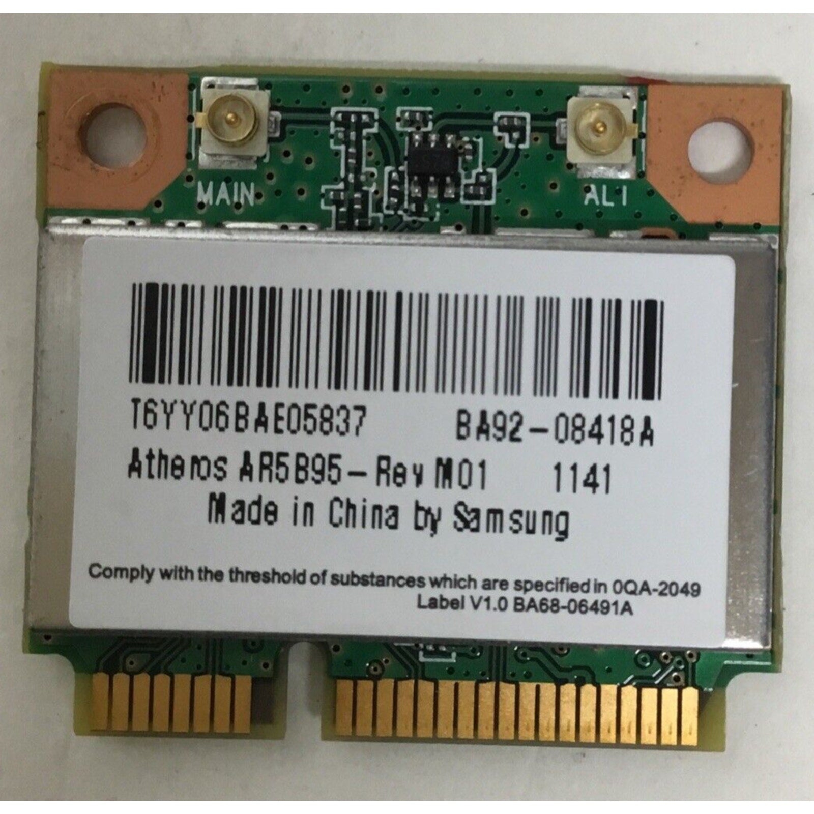 Samsung Atheros WIFI Card AR5B95 Rev M01 BA92-08418A