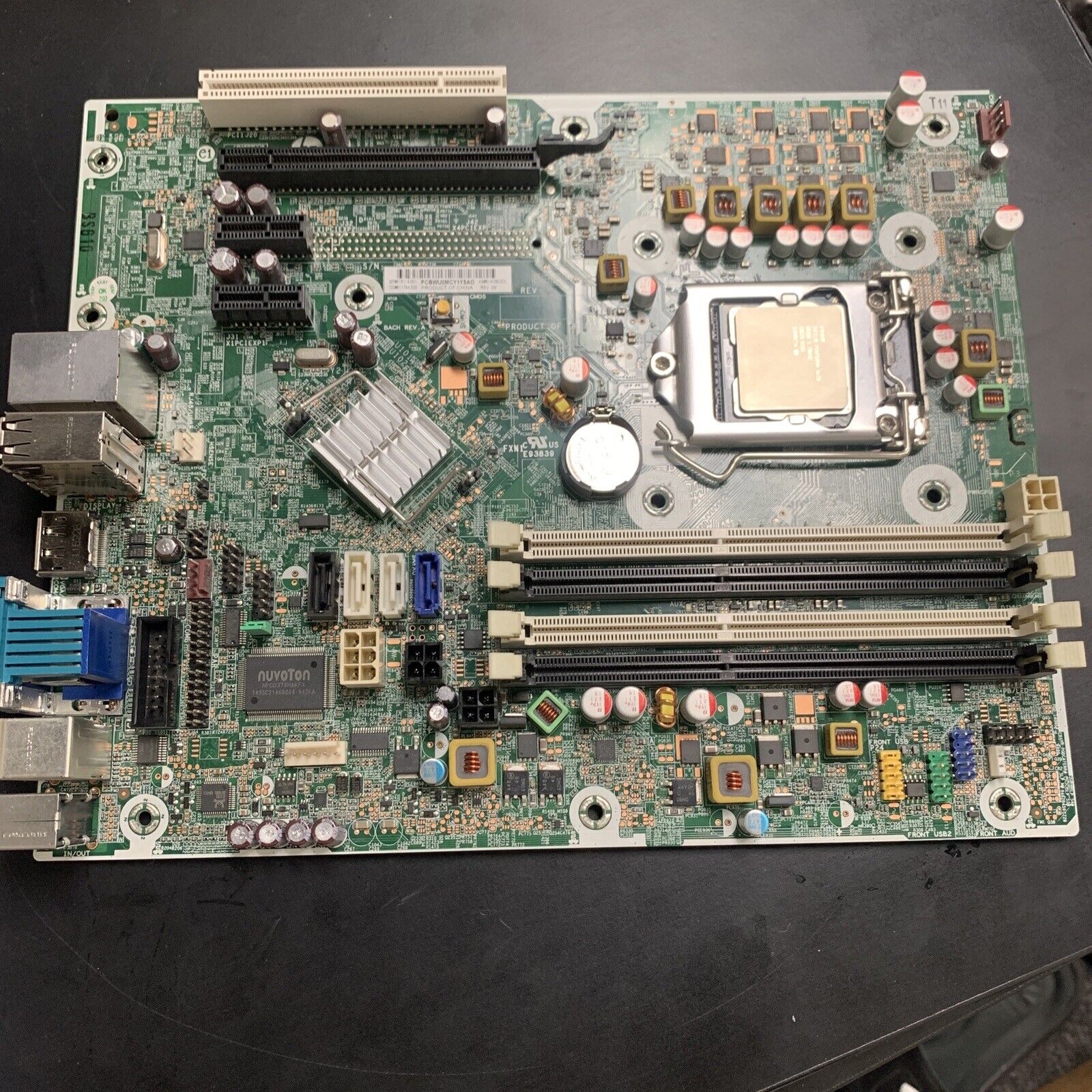 HP Compaq 6200 Pro MicroTower PC Motherboard 615114-001 614036-002 With G630 CPU