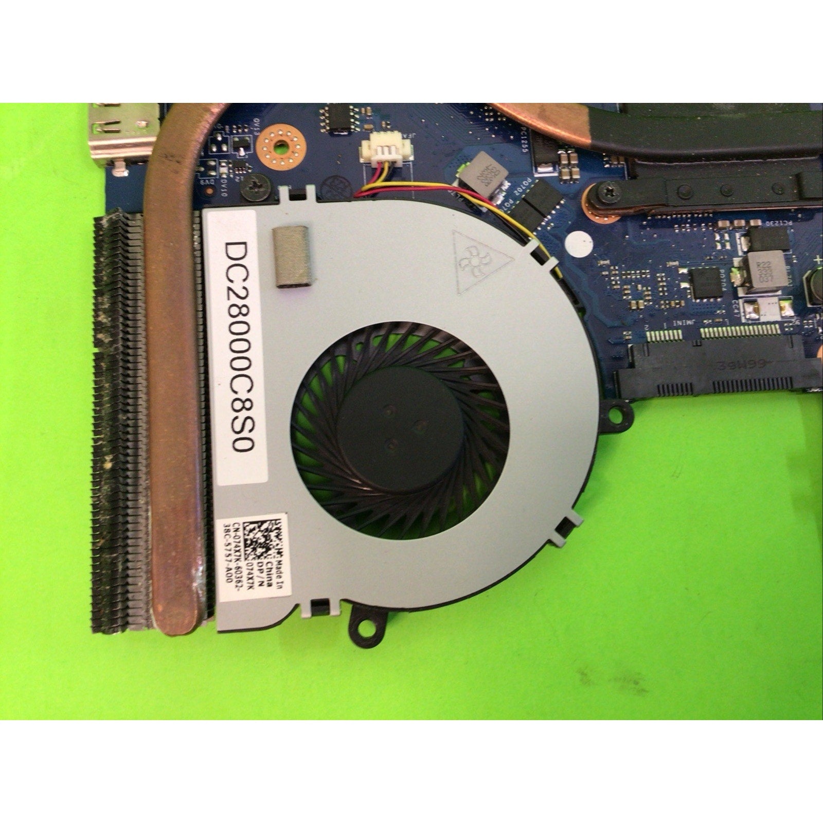 Dell Inspiron 15-3521 Motherboard i3-3227U 1.9GHz LA-9104P 0FTK8 FOR PARTS