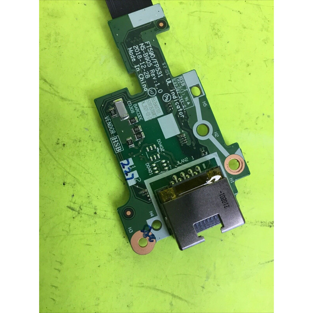 Lenovo ThinkPad T15 Laptop USB Board with Flex Cable NS-B901