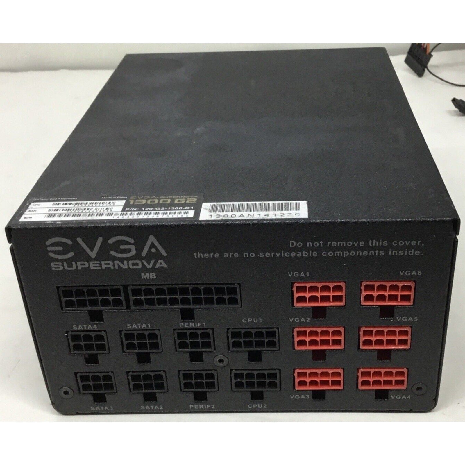 Parts Only EVGA SuperNOVA 1300 G2 1300W Power Supply *NON FUNCTIONAL*