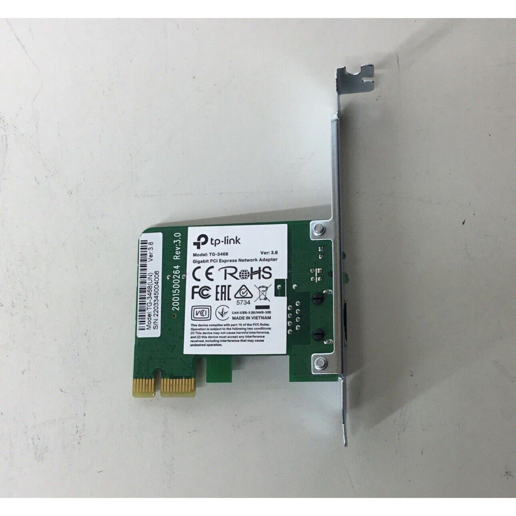 TP-Link TG-3468 10/100/1000Mbps Gigabit PCI Express Network Adapter Card