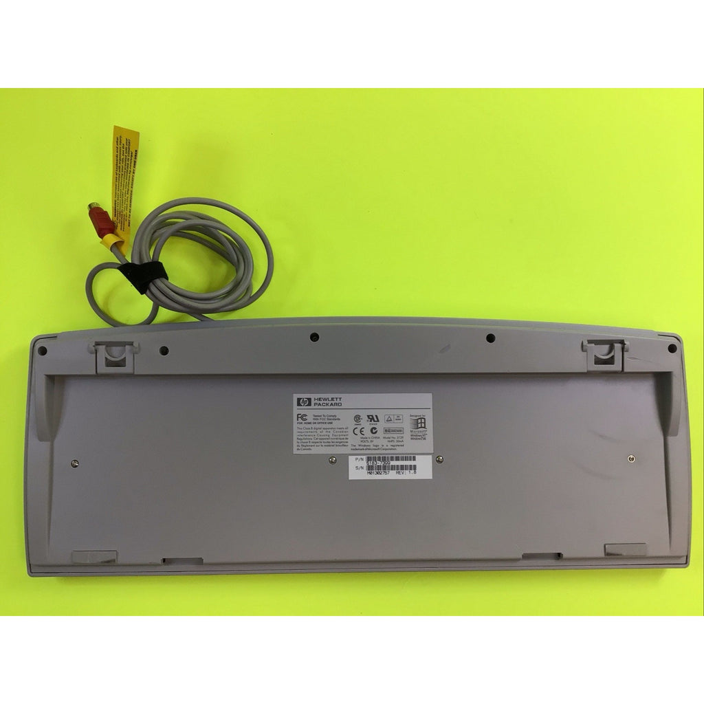 Vintage Hewlett Packard PS/2 Keyboard Model 5129 P/N 5183-7399