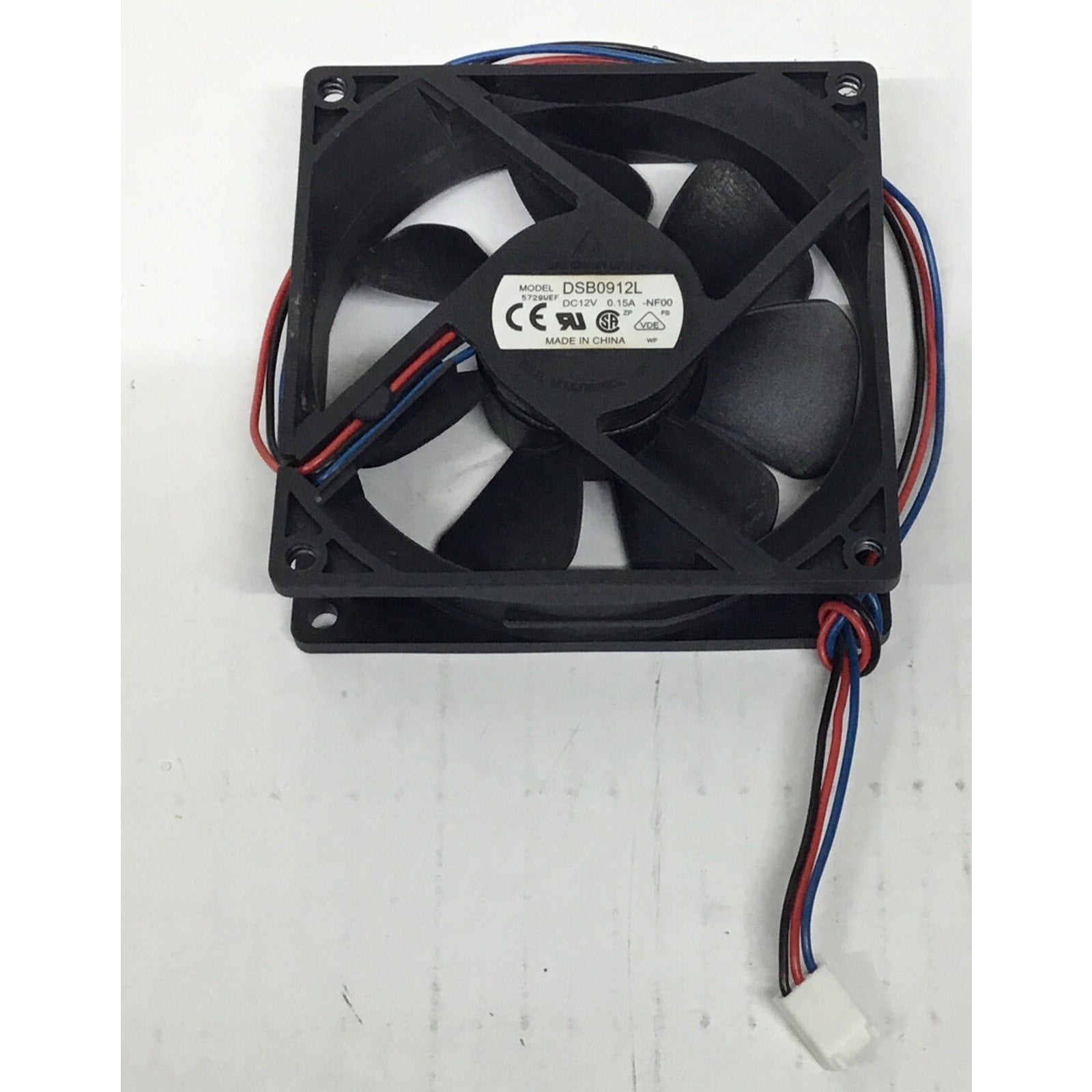 Desktop Computer Delta DSB0912L 3 Wire Cooling Fan