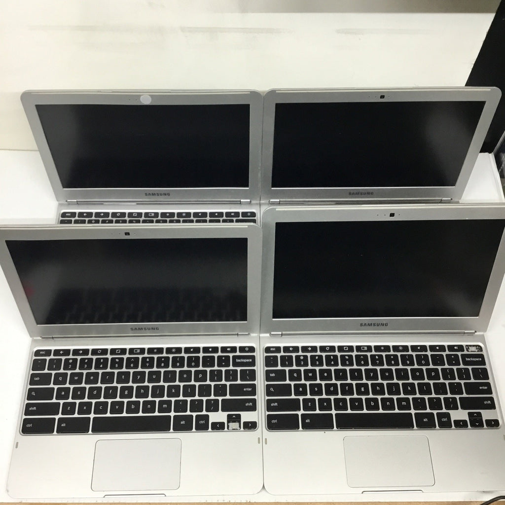 LOT OF 4 Samsung Chromebook (XE303C12-A01US) 11.6" For Parts