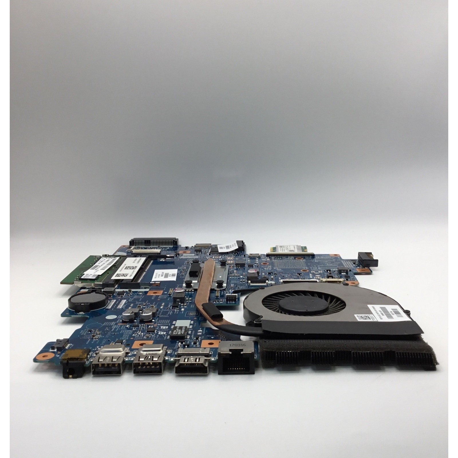 HP 17-X116dx Genuine Laptop Motherboard w/ Intel i5-7200U 2.5Ghz CPU + 8GB RAM