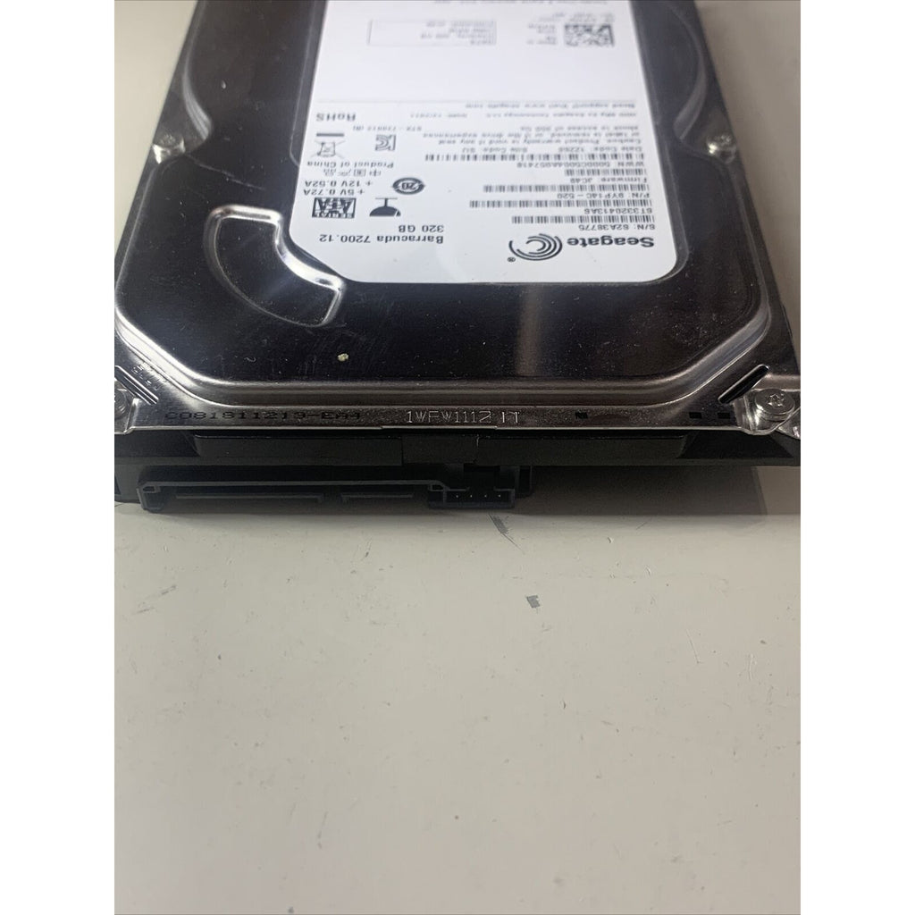 Seagate ST3320413AS 320GB 7200RPM SATA3 3.5" HDD 1FX4K P/N: 9YP14C-520 FW: JC49