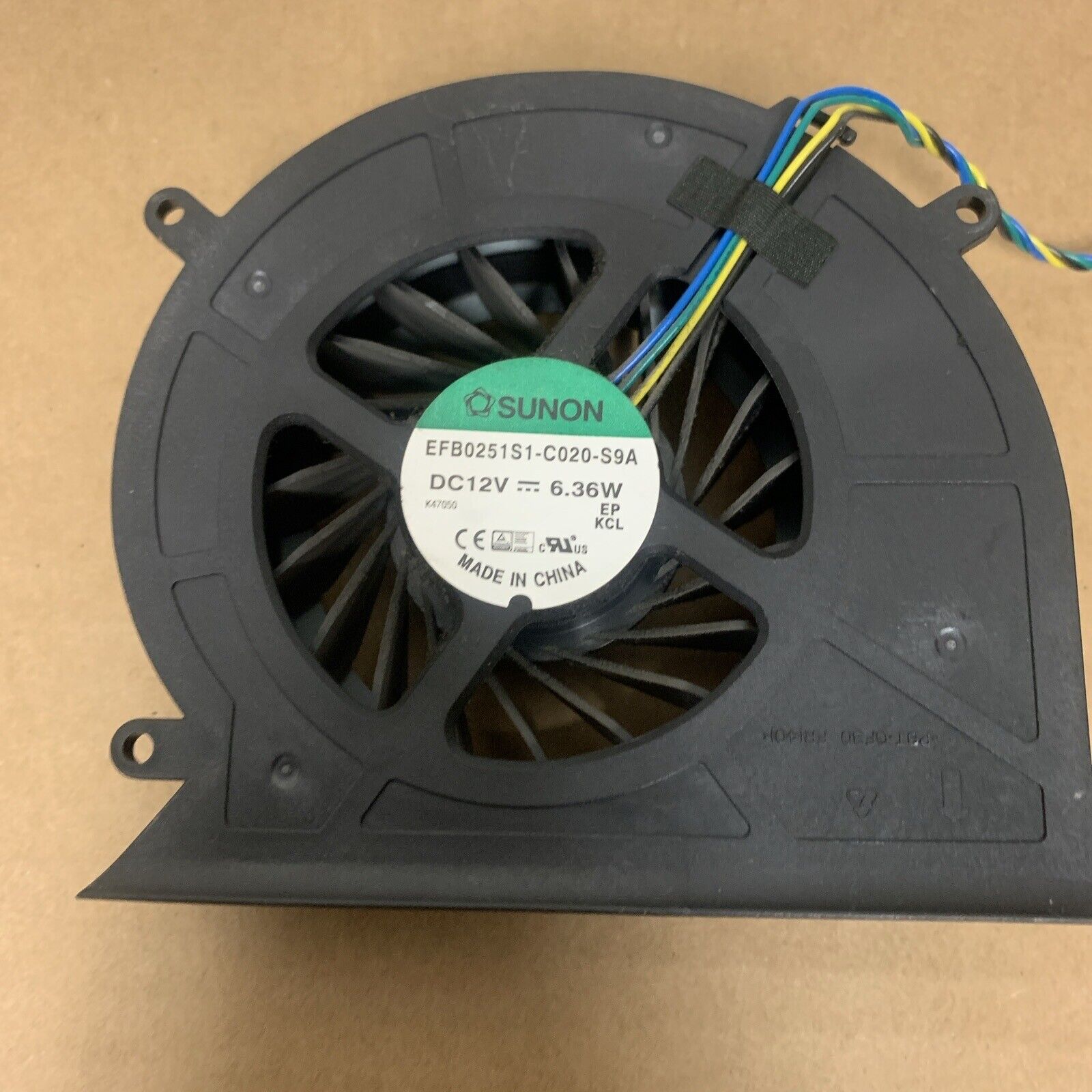 SUNON EFB0251S1-C020-S9A DC12V 6.36W 4PIN CPU Cooling FAN - Lenovo 03T7235