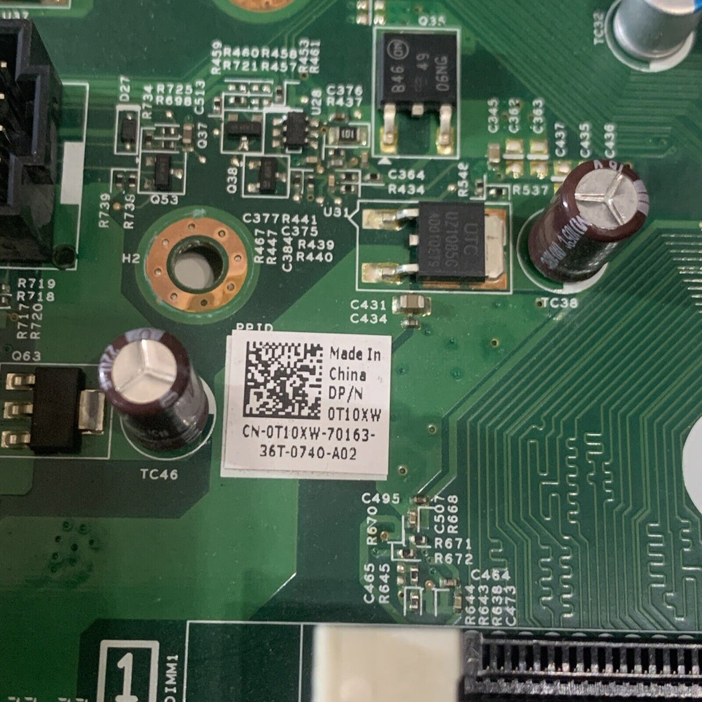 Dell Optiplex 3010 LGA1155 Motherboard CN- 0T10XW Intel i-Series No CPU - Tested