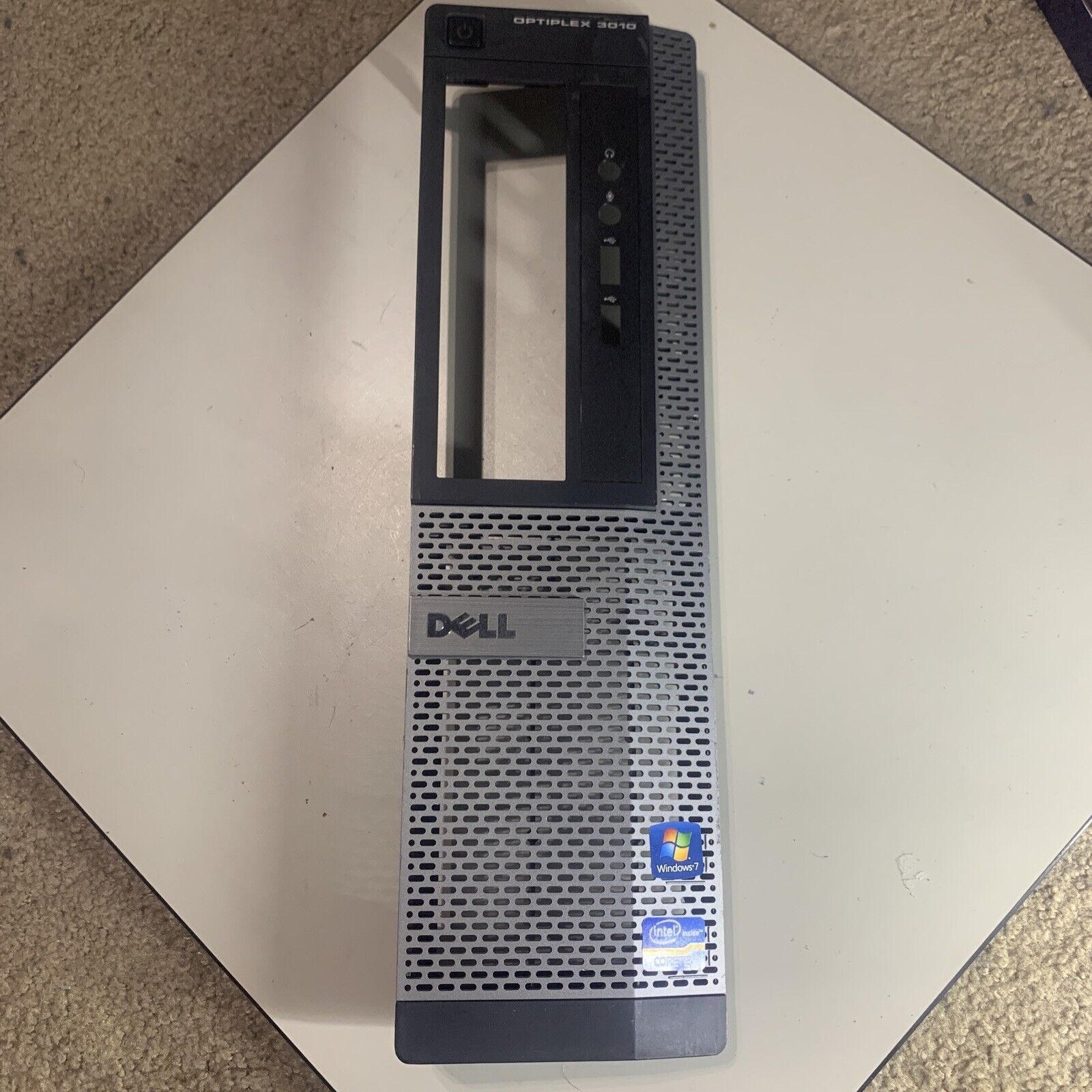 Dell Optiplex 3010 SFF Faceplate Front Cover Only Bezel p/n: 070KWX / 70KWX