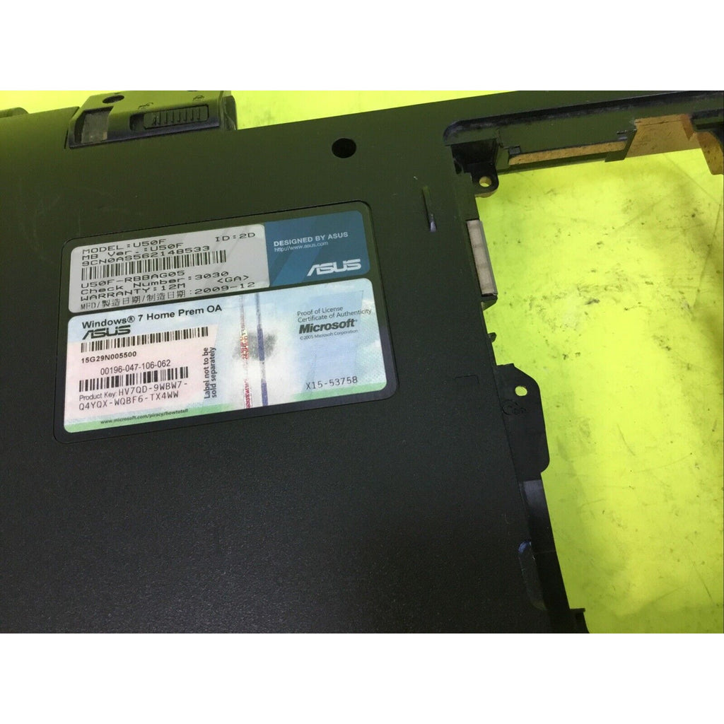 OEM ASUS U50F 13N0-HBP01X1 Bottom Cover