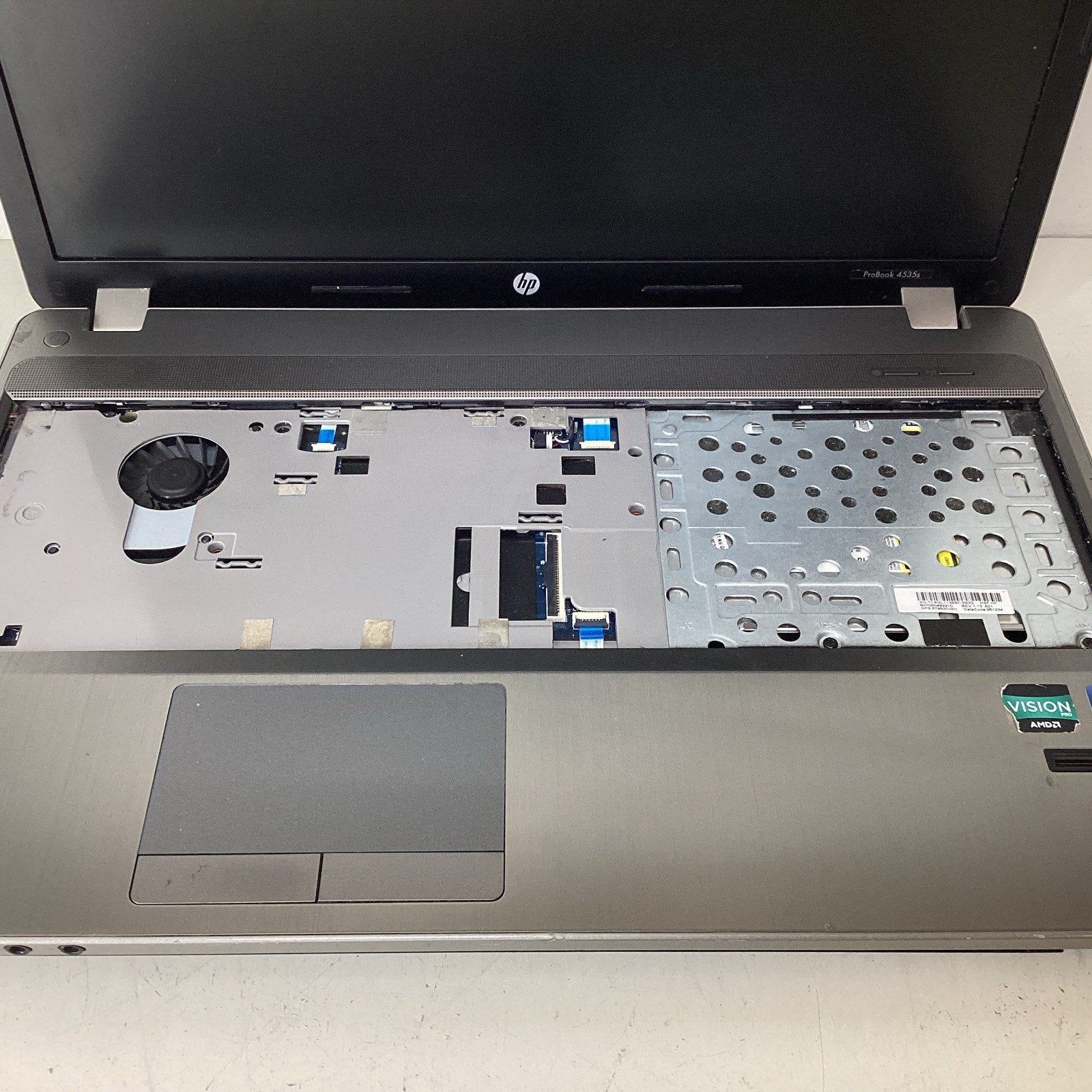 HP Probook 4535s 15.6" Laptop AMD Vision Pro 8GB RAM No HDD/Keyboard - For Parts