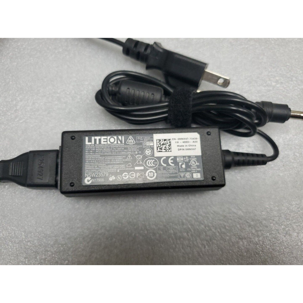 Liteon Dell PA-1300-04 MNX47 0MNX47 Power Adapter Cord 19V 1.58A 30W NSW23579