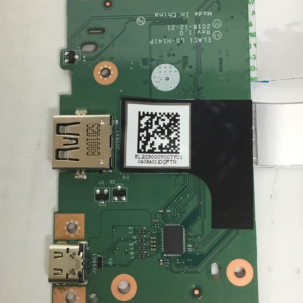 Lenovo Chromebook 14E 14" Genuine Laptop USB Port Board w/Cables LS-H141P