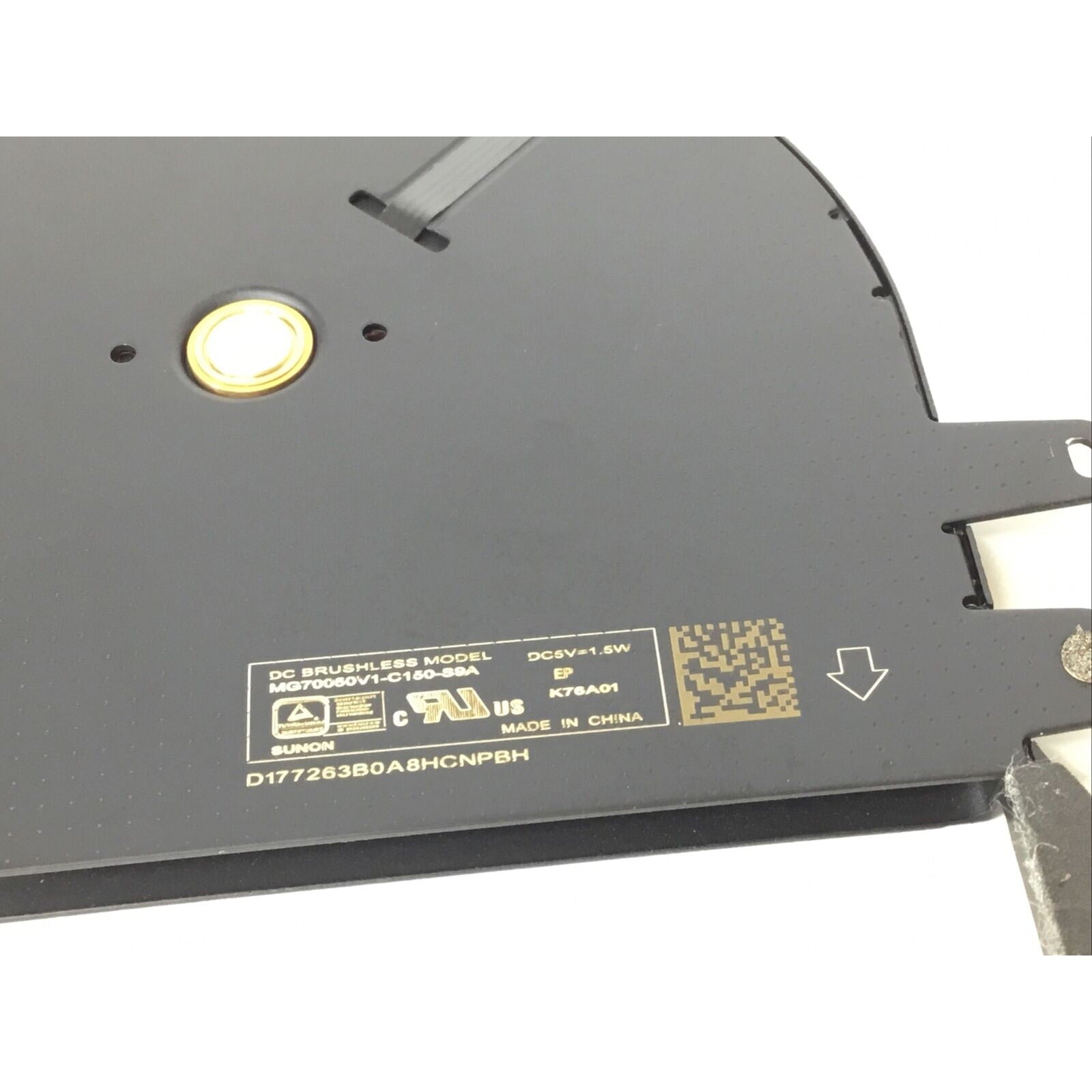 OEM Cooling Fan Pair For MacBook Pro 15" A1707 2016,2017, A1990 2018,2019